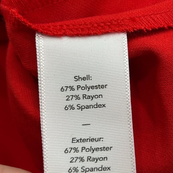 NWT Likely Red Driggs Dress Off-Shoulder Draped Bodycon Dress Size 8 - Picture 11 of 13